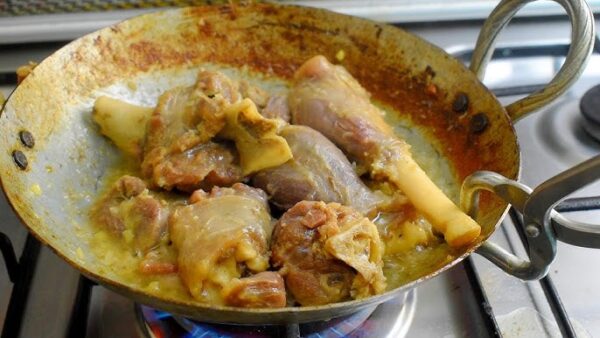 Mutton Machli Karahi (White)